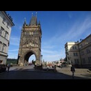 Der Altstädter Brückenturm am östlichen Ende der Karlsbrücke